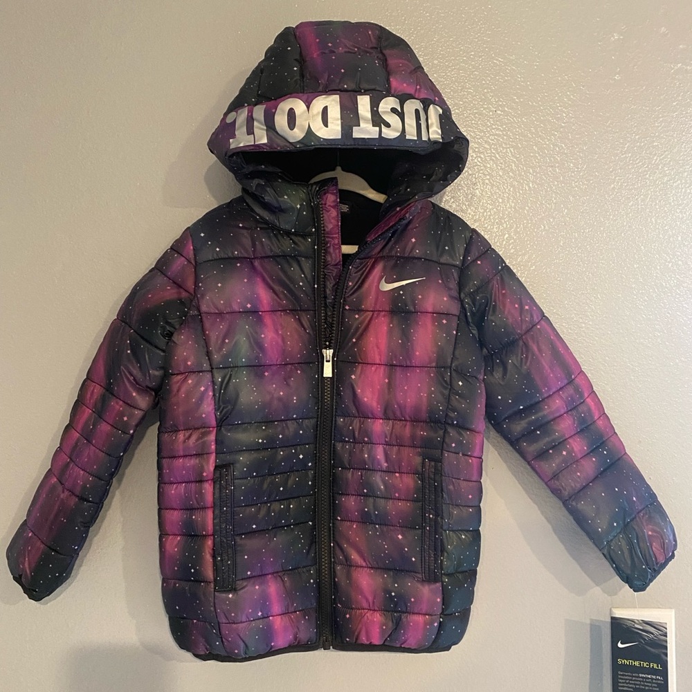 Nike puffy jacket for girl